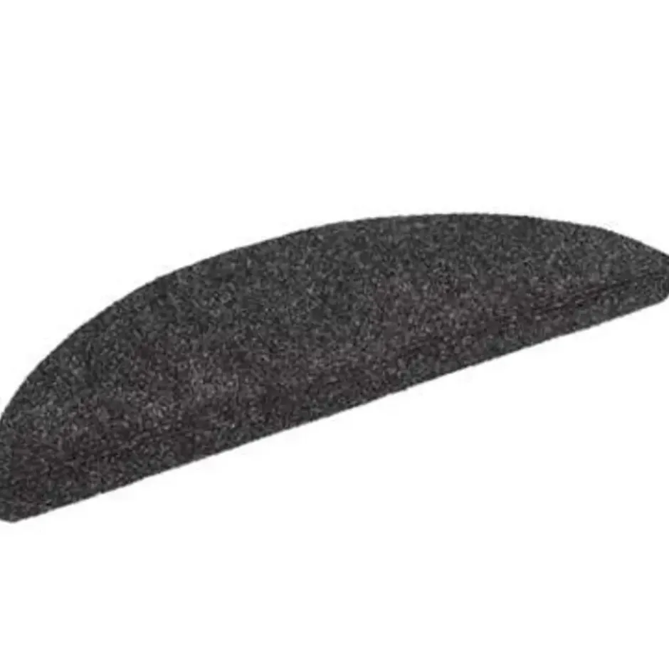 vidaXL - Trapmat - Grijs - Polypropyleen - 56 x 17 x 3 cm - 15 stuks