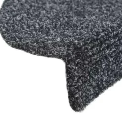 vidaXL - Trapmat - Grijs - Polypropyleen - 56 x 17 x 3 cm - 15 stuks