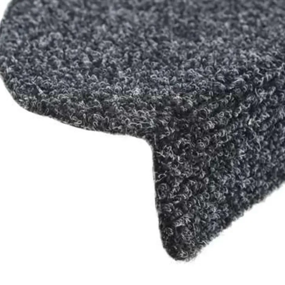 vidaXL - Trapmat - Grijs - Polypropyleen - 56 x 17 x 3 cm - 15 stuks
