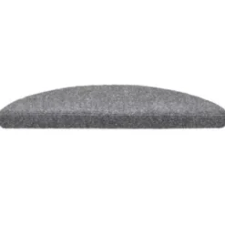 vidaXL - Trapmat - Grijs - Polypropyleen - 56 x 17 x 3 cm - 15 stuks