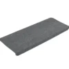 vidaXL - Trapmat - Grijs - Stof - 65 x 24.5 x 3.5 cm - 15 stuks