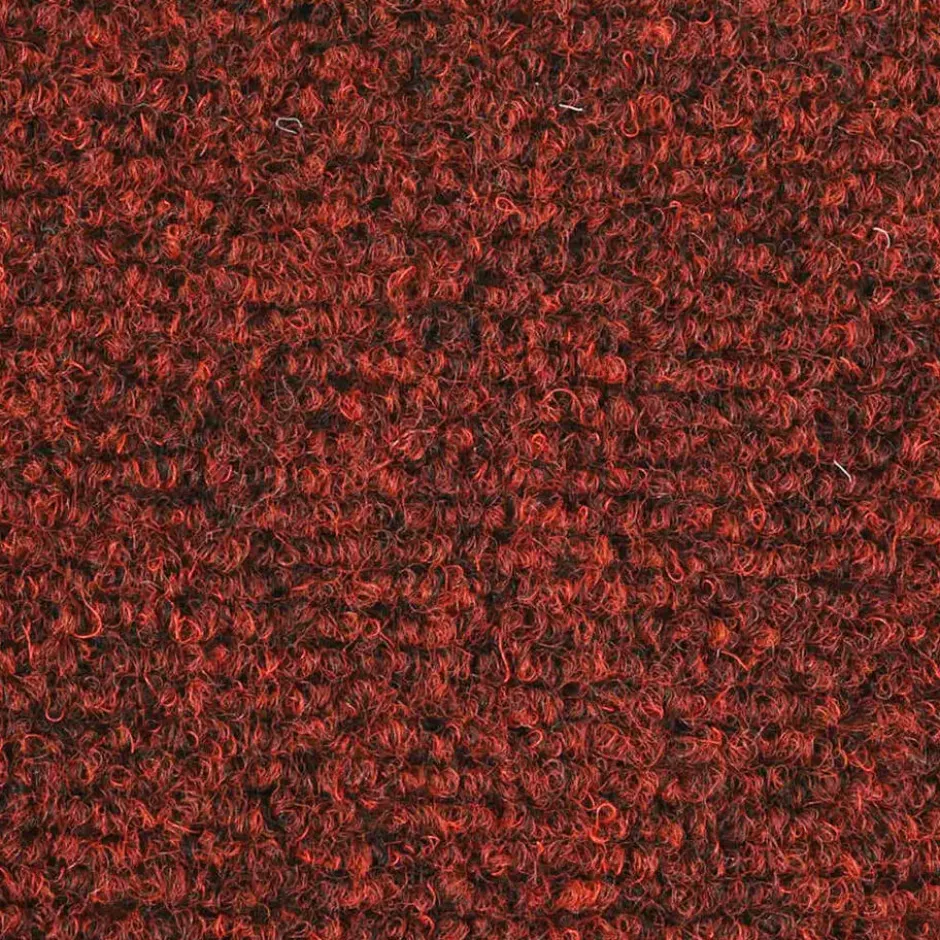 vidaXL - Trapmat - Rood - Polypropyleen - 65 x 21 x 4 cm - 15 stuks