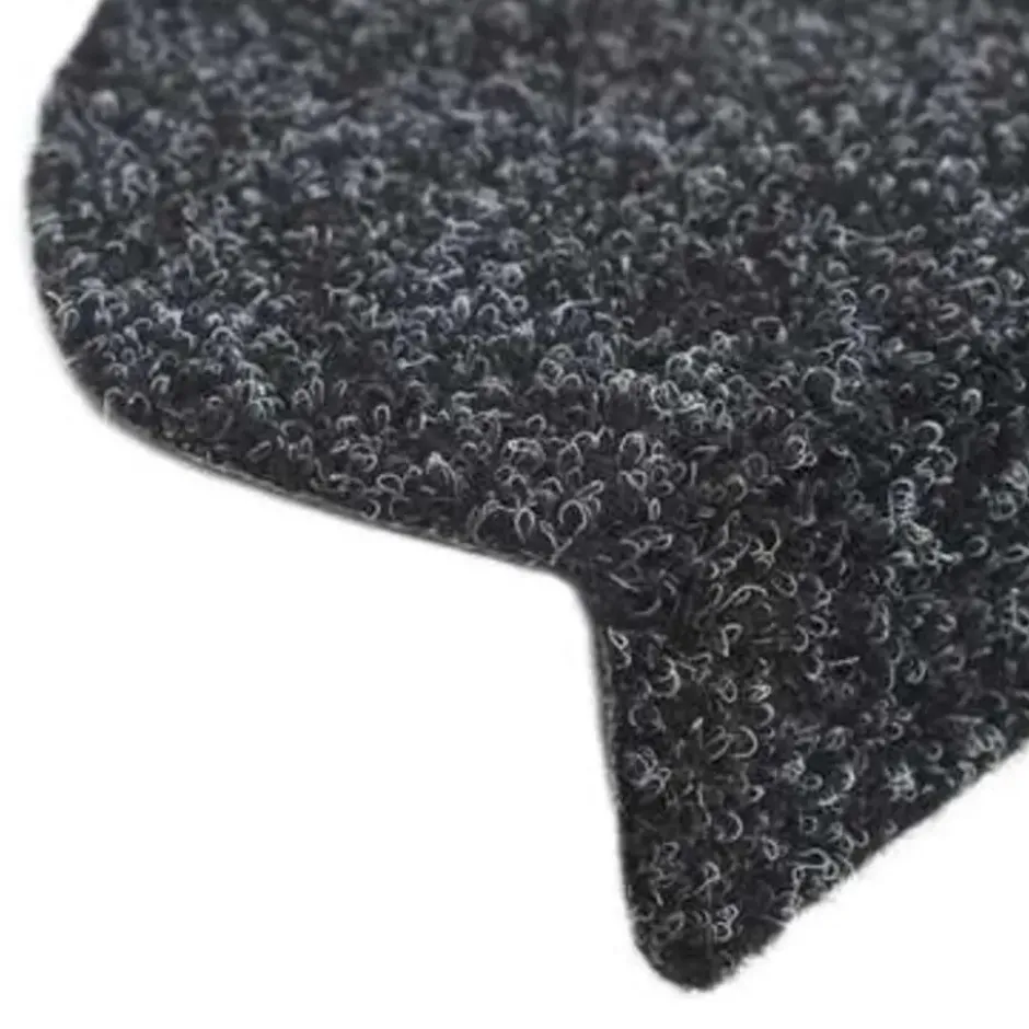 vidaXL - Trapmat - Zwart - Polypropyleen - 65 x 21 x 4 cm - 15 stuks