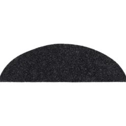 vidaXL - Trapmat - Zwart - Polypropyleen - 56 x 17 x 3 cm - 5 stuks