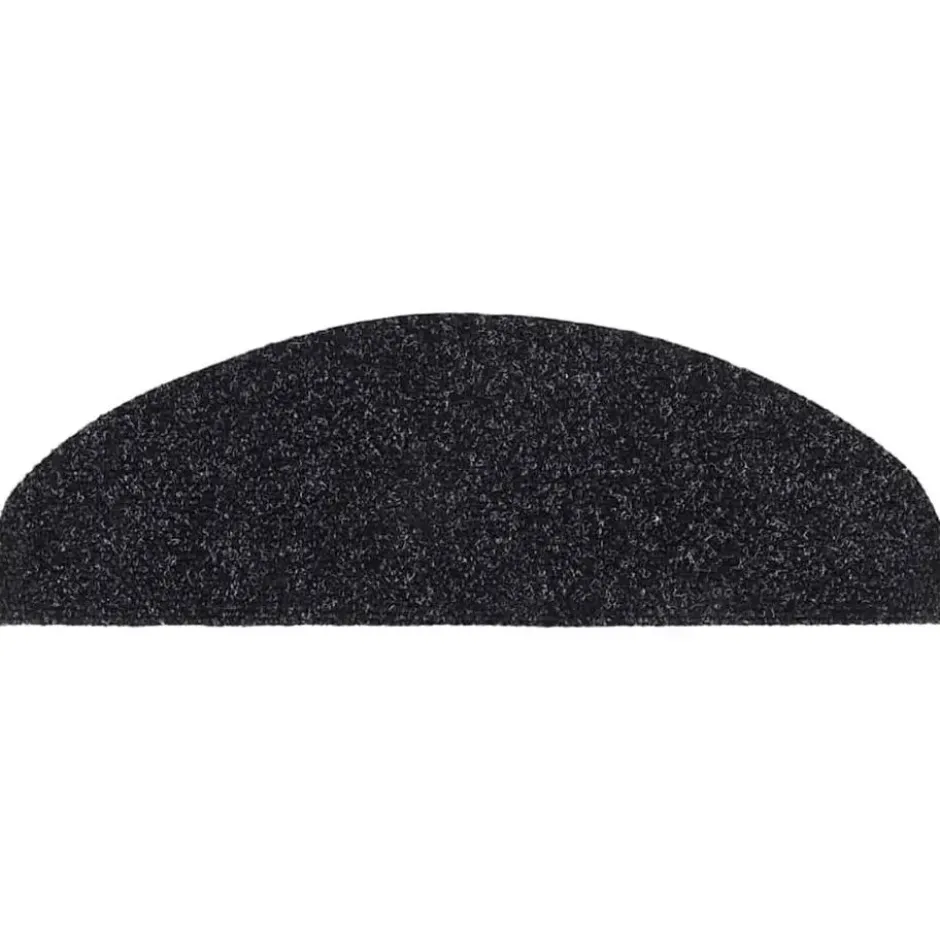 vidaXL - Trapmat - Zwart - Polypropyleen - 65 x 21 x 4 cm - 10 stuks
