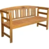 vidaXL - Tuinbank - Bruin - Hout - 157 cm