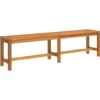 vidaXL - Tuinbank bruin - Massief acaciahout - 180x35x45 cm