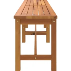 vidaXL - Tuinbank bruin - Massief acaciahout - 180x35x45 cm