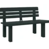 vidaXL - Tuinbankje - Groen - Polypropeen - 110x52x71 cm