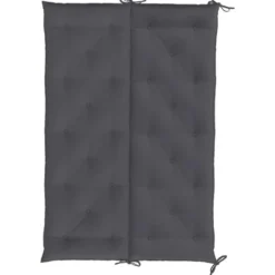 vidaXL - Tuinbankkussen - Antraciet - Stof - 150 cm - 2 stuks
