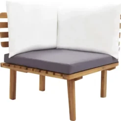 vidaXL - Tuinbank Set - Bruin - Acaciahout