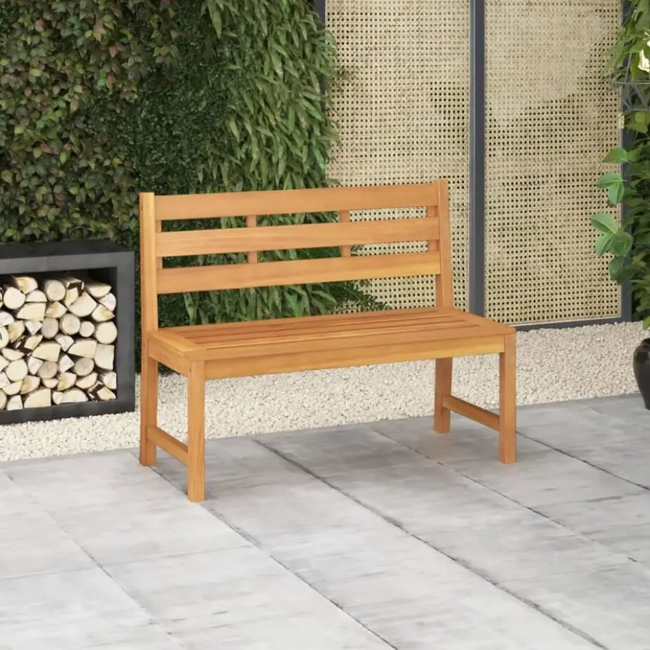 vidaXL - Tuinbank - Teakhout - 114 cm