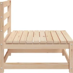 vidaXL - Tuinbank zonder armleuningen - Bruin - Grenenhout - 70x70x67 cm