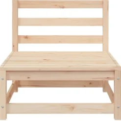 vidaXL - Tuinbank zonder armleuningen - Bruin - Grenenhout - 70x70x67 cm