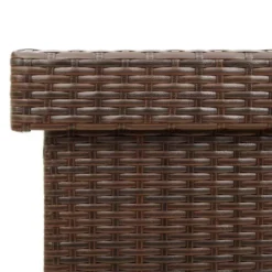 vidaXL - Tuinbox - Bruin - Rattan
