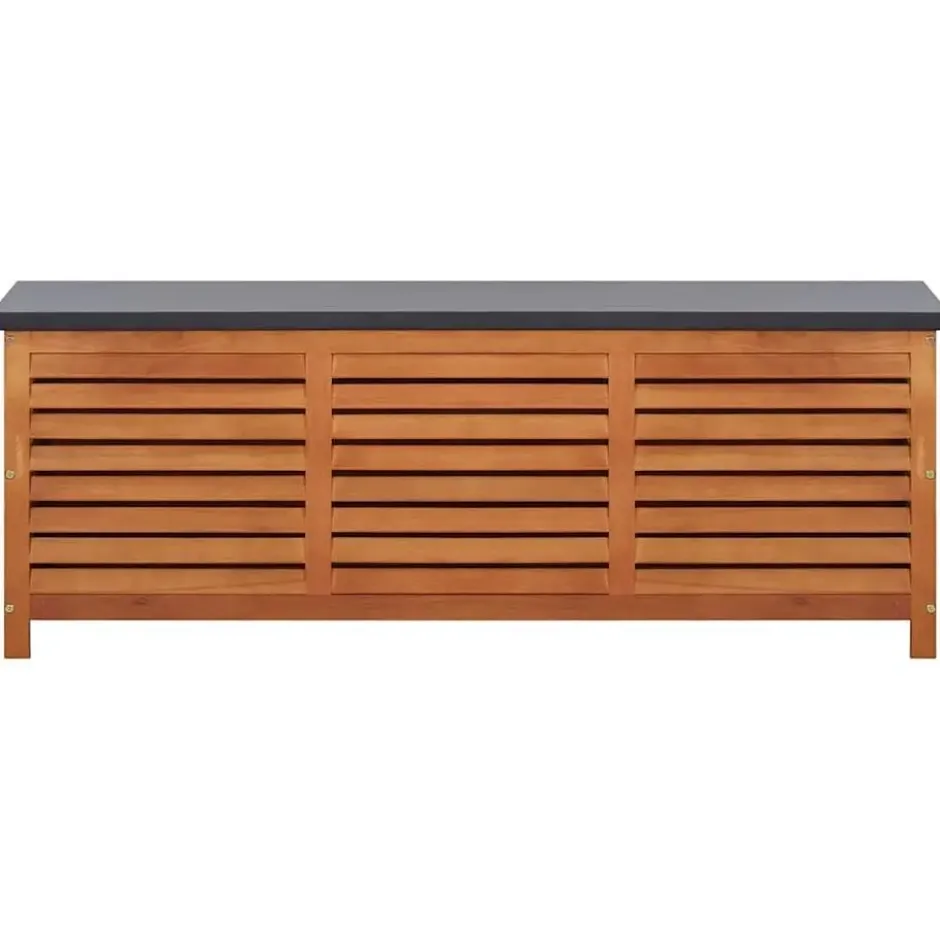 vidaXL - Tuinbox 150x50x55 cm massief eucalyptushout
