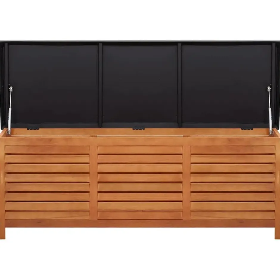 vidaXL - Tuinbox 150x50x55 cm massief eucalyptushout
