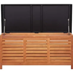 vidaXL - Tuinbox 117x50x55 cm massief eucalyptushout