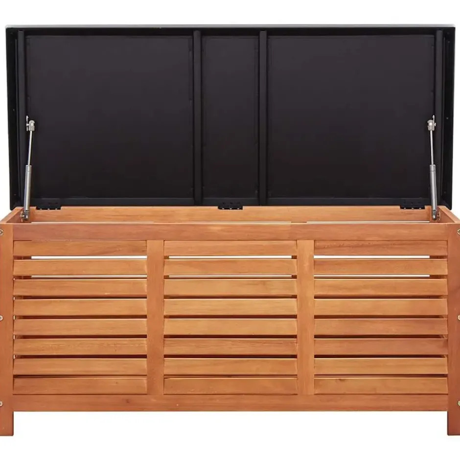 vidaXL - Tuinbox 117x50x55 cm massief eucalyptushout