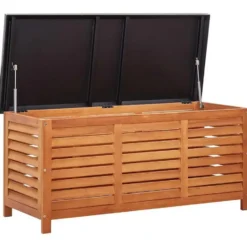 vidaXL - Tuinbox 117x50x55 cm massief eucalyptushout