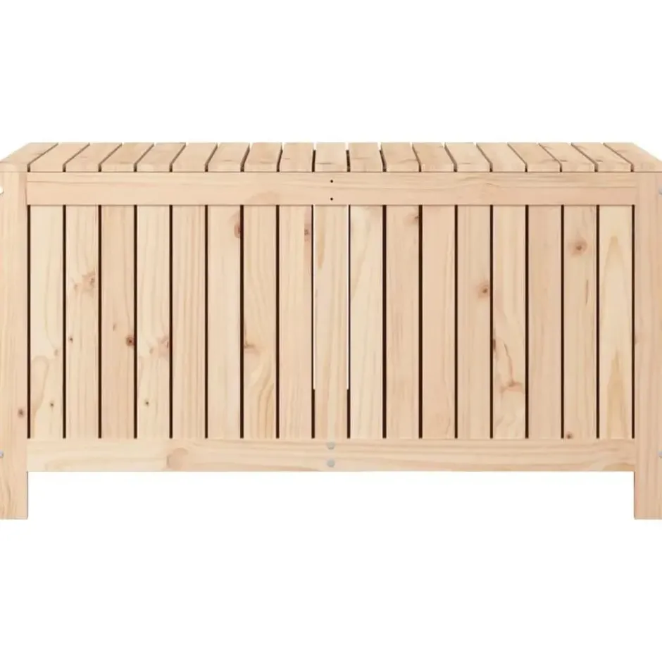 vidaXL - Tuinbox 121x55x64 cm massief grenenhout opbergbox buitenbox