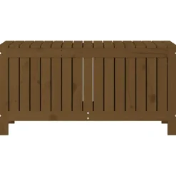 vidaXL - Tuinbox 108x42,5x54 cm massief grenenhout honingbruin opbergbox