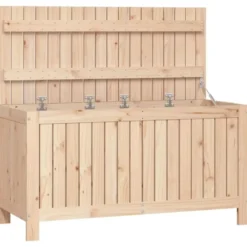 vidaXL - Tuinbox 115x49x60 cm massief grenenhout opbergbox buitenbox