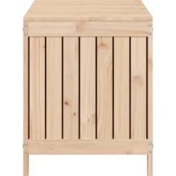 vidaXL - Tuinbox 115x49x60 cm massief grenenhout opbergbox buitenbox
