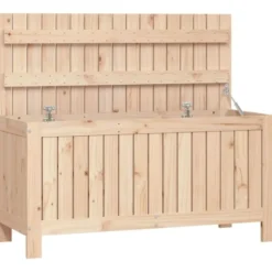 vidaXL - Tuinbox 108x42,5x54 cm massief grenenhout opbergbox buitenbox
