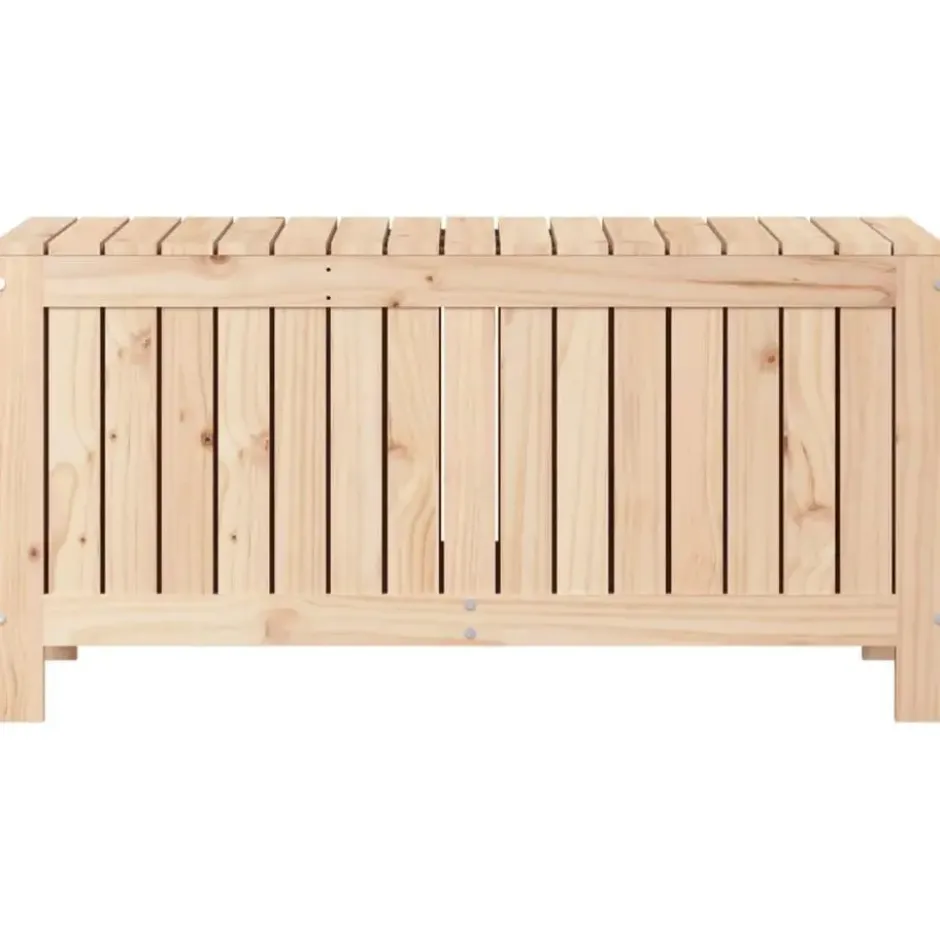 vidaXL - Tuinbox 108x42,5x54 cm massief grenenhout opbergbox buitenbox
