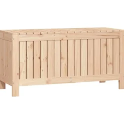 vidaXL - Tuinbox 108x42,5x54 cm massief grenenhout opbergbox buitenbox