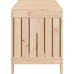 vidaXL - Tuinbox 108x42,5x54 cm massief grenenhout opbergbox buitenbox