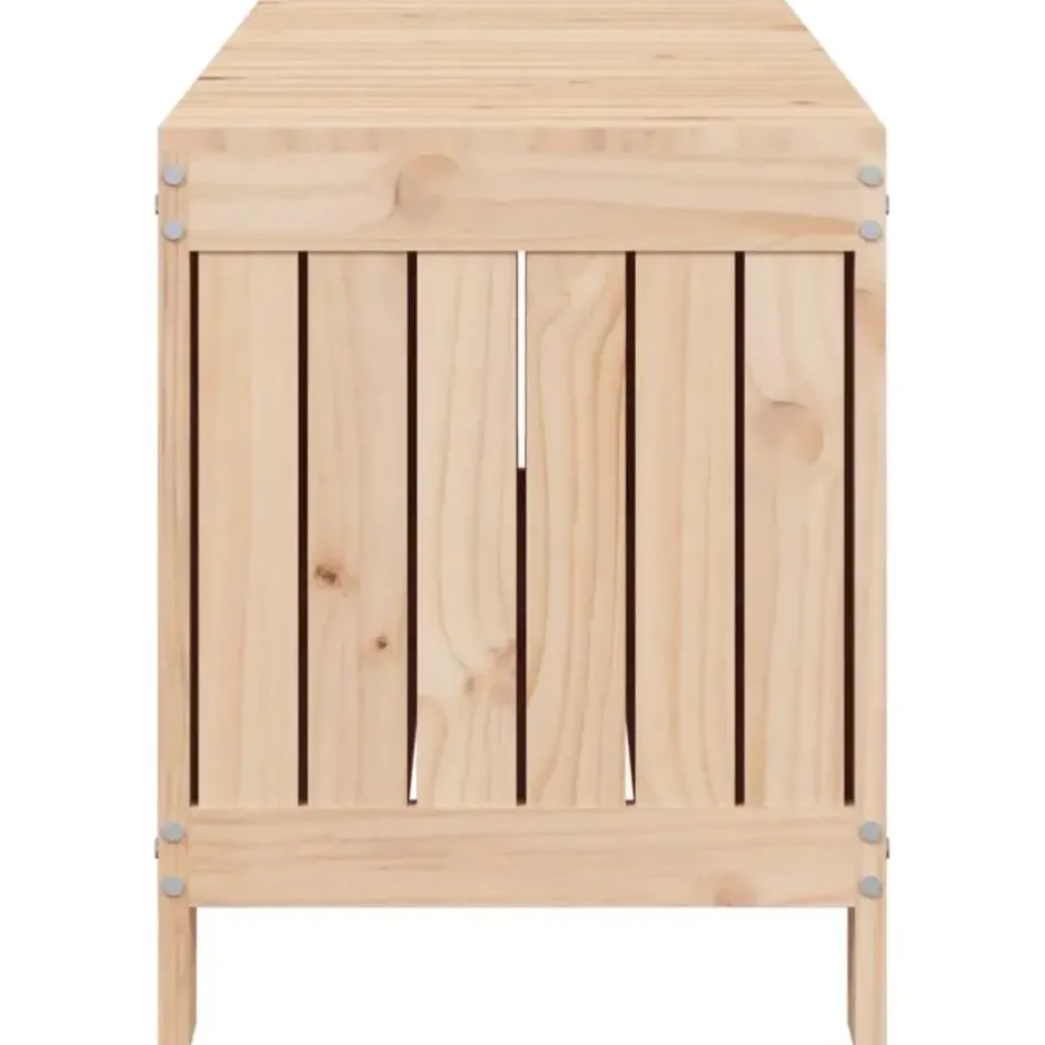vidaXL - Tuinbox 108x42,5x54 cm massief grenenhout opbergbox buitenbox