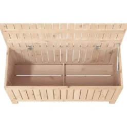 vidaXL - Tuinbox 108x42,5x54 cm massief grenenhout opbergbox buitenbox