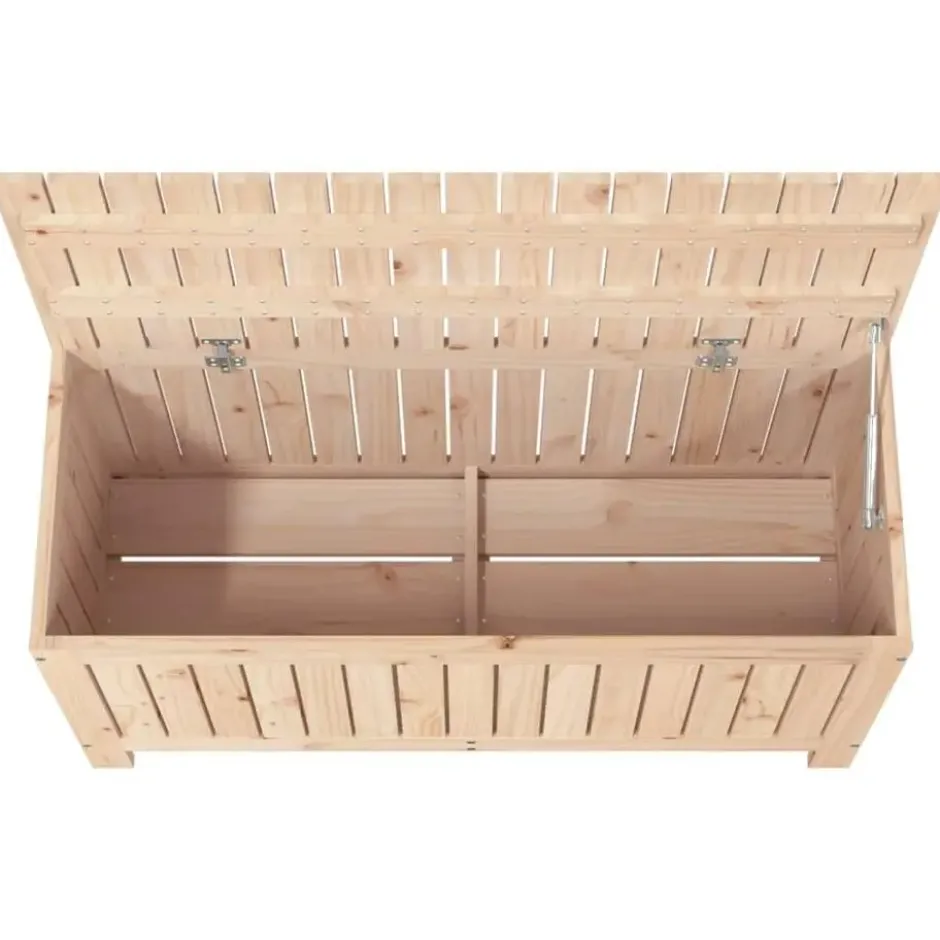 vidaXL - Tuinbox 108x42,5x54 cm massief grenenhout opbergbox buitenbox