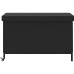 vidaXL - Tuinbox - Zwart - Rattan