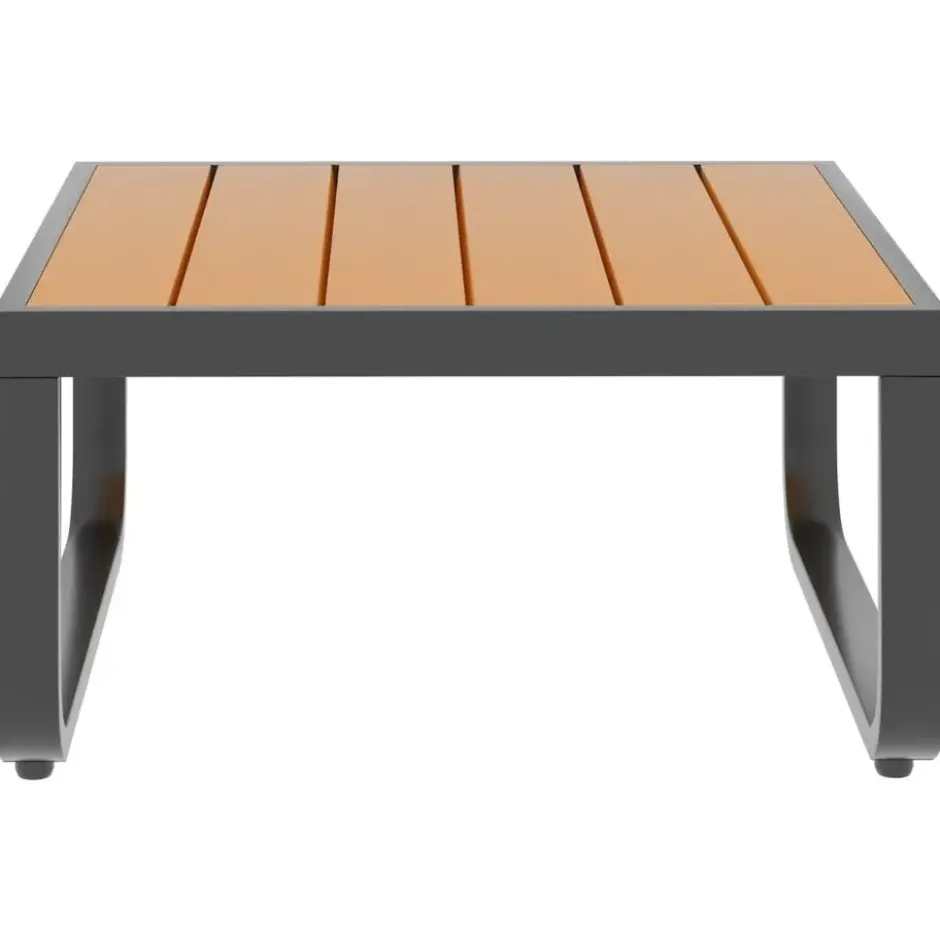 vidaXL - Tuinhoekbankenset - Grijs - Metaal - 4 stuks - Met kussens