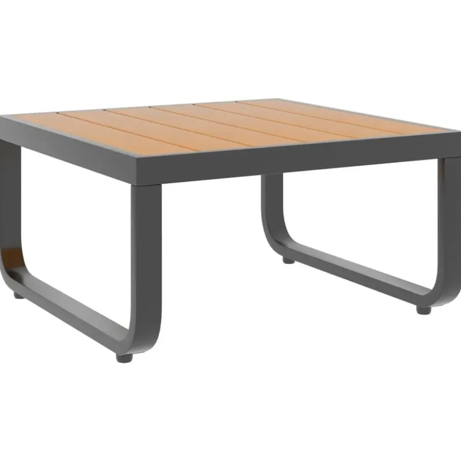 vidaXL - Tuinhoekbankenset - Grijs - Metaal - 4 stuks - Met kussens