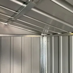 vidaXL - Tuinhuis Bruin 191x555x198 cm Gegalvaniseerd Staal