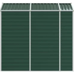 vidaXL - Tuinhuis Groen 191x215x198 cm Gegalvaniseerd Staal