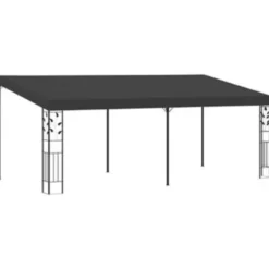 vidaXL - Tuinhuisje - Antraciet - Stof - 6 x 3 x 2.5 m