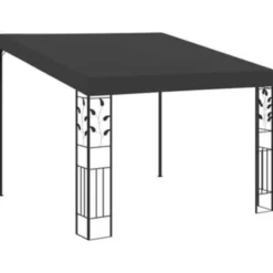 vidaXL - Tuinhuisje - Antraciet - Stof - 3 x 3 x 2.5 m
