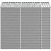 vidaXL - Tuinhuis Lichtgrijs 191x215x198 cm Gegalvaniseerd Staal