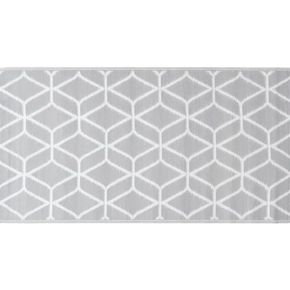 vidaXL - Tuinkleed - Grijs - Polyetheen - 190 x 290 cm