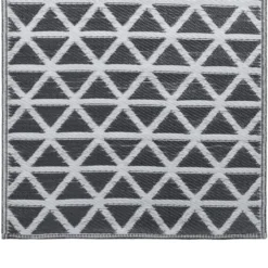 vidaXL - Tuinkleed - Zwart - Polyetheen - 160 x 230 cm