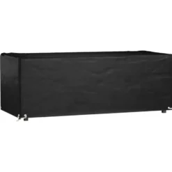 vidaXL - Tuinmeubelhoes met 8 oogjes rechthoekig 192x82x65 cm tuinmeubel hoes
