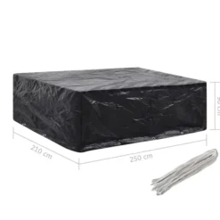 vidaXL - Tuinmeubelhoes met 8 Oogjes Meubelhoes - 250x210x90 cm