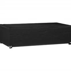 vidaXL - Tuinmeubelhoes met 8 oogjes rechthoekig 125x70x35 cm tuinmeubel hoes
