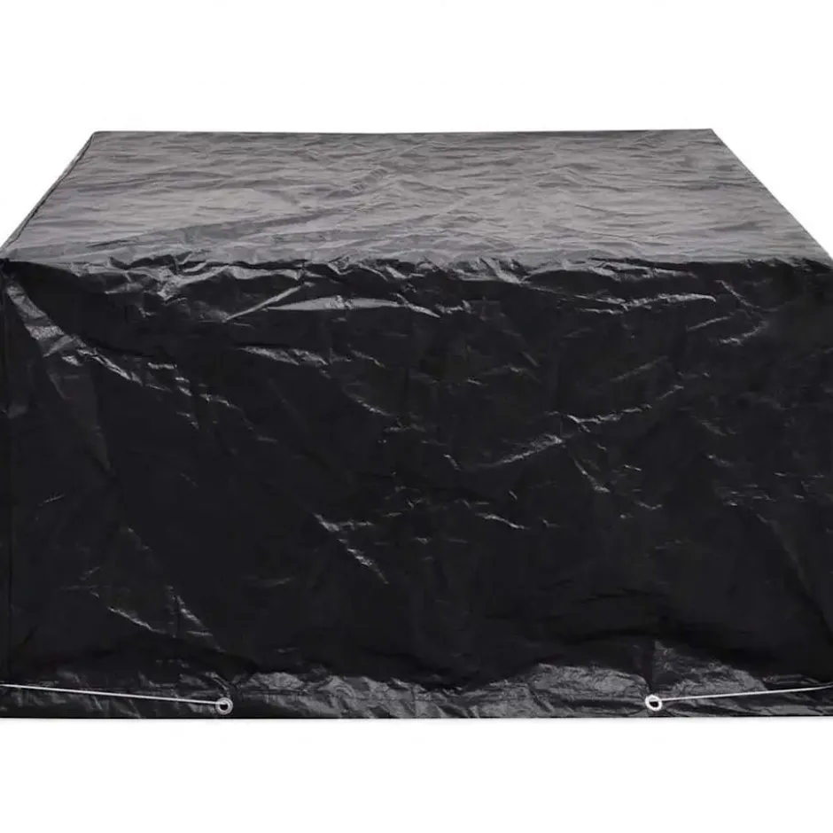 vidaXL - Tuinmeubelhoes 6-Persoons Poly Rattan Meubelhoes - 172x113x73 cm