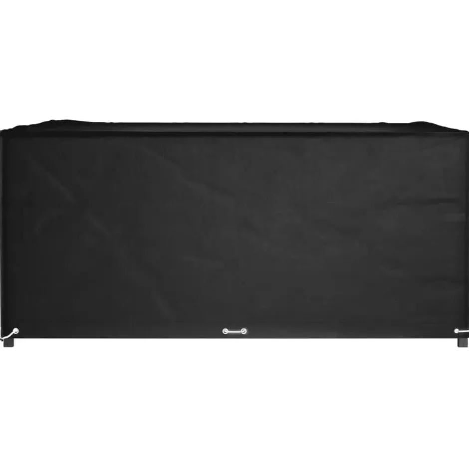 vidaXL - Tuinmeubelhoezen met 16 oogjes vierkant 205x205x90 cm